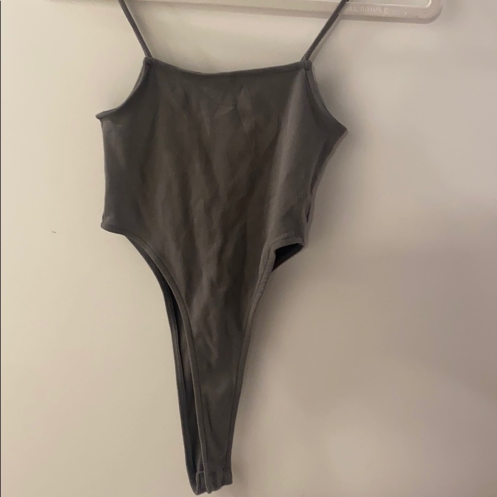 Zara High Cut Bodysuit